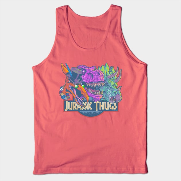 Jurassic Thugs Tank Top by cs3ink